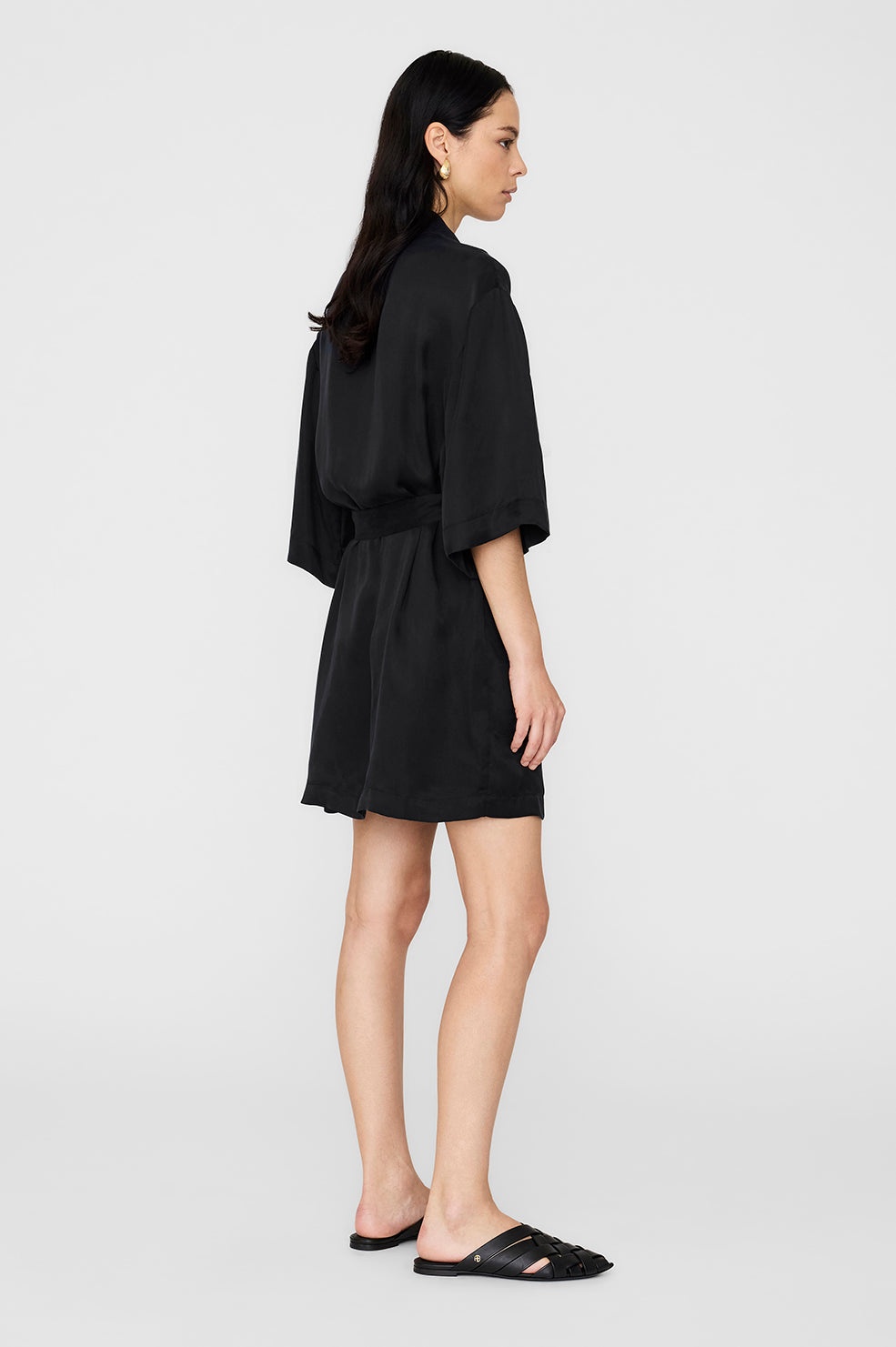Geri Dress - Washed Black - 3