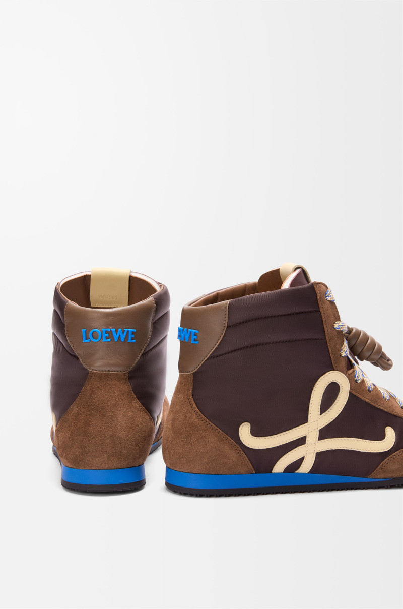 Ballet Runner 2.0 high-top in nylon and calfskin 5
