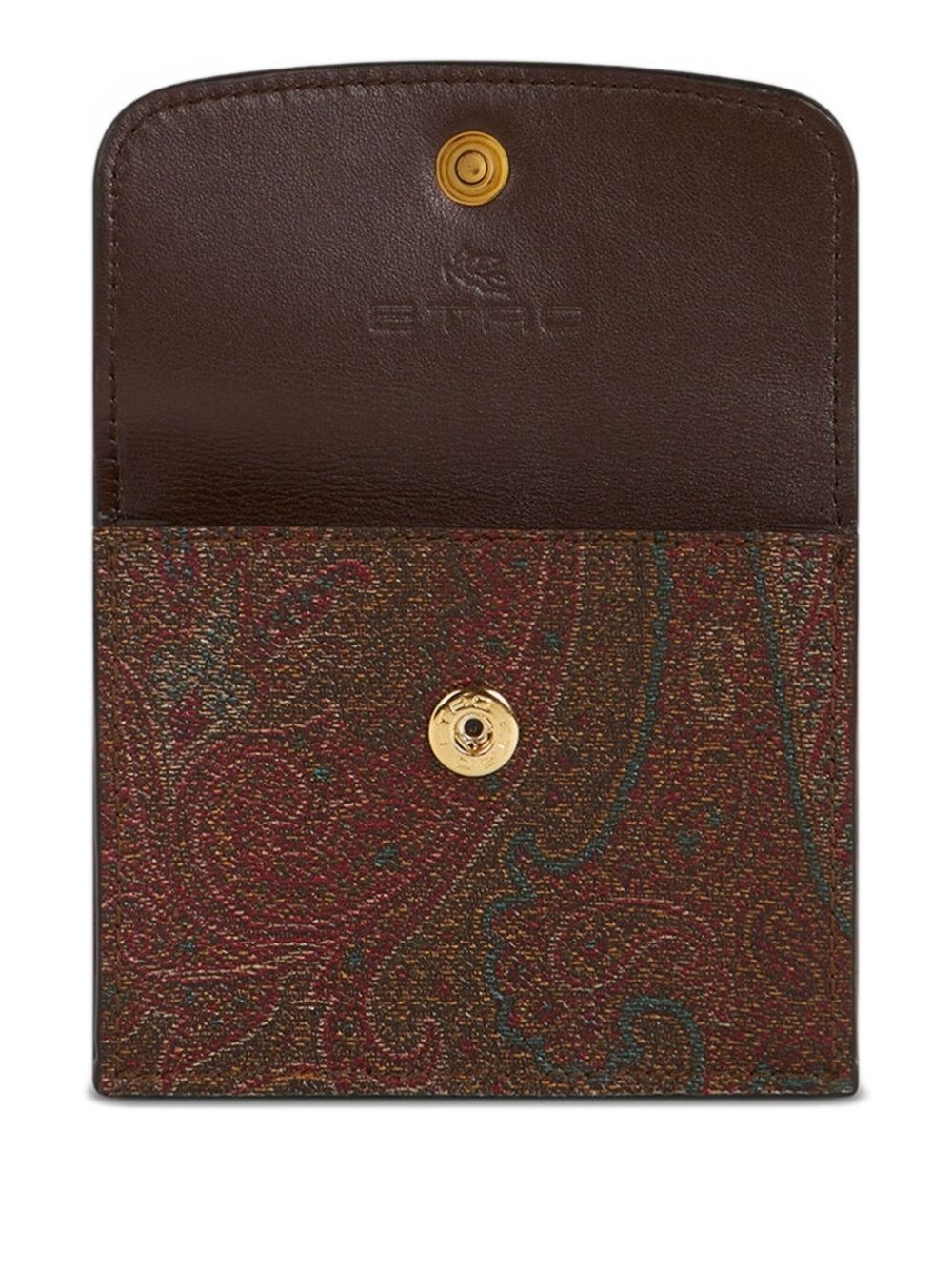paisley flap cardholder - 3