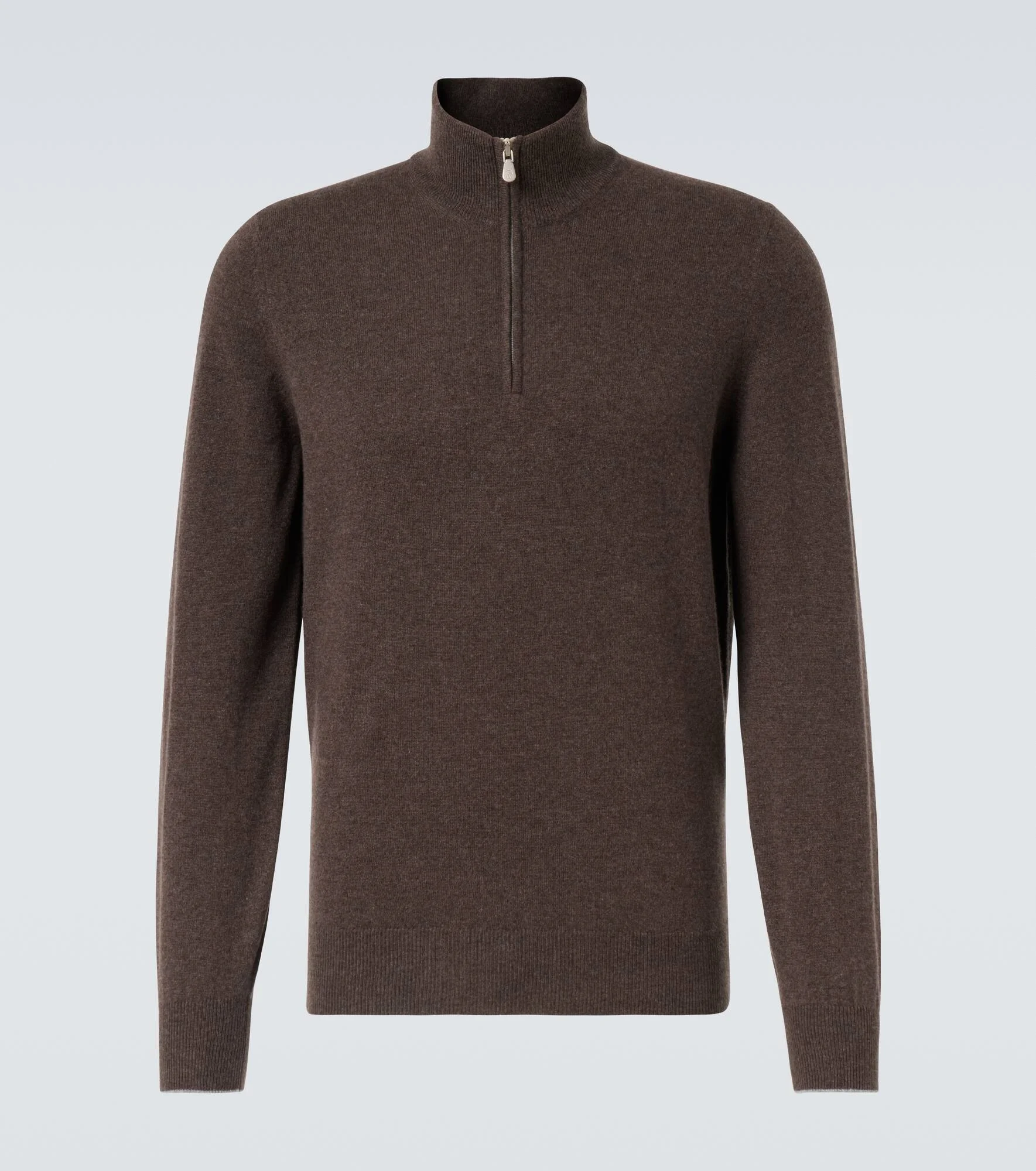 Cashmere half-zip sweater - 1