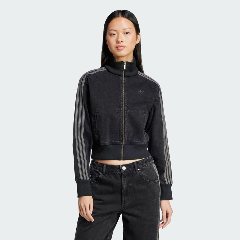 adidas Adicolor Denim Track Top outlook
