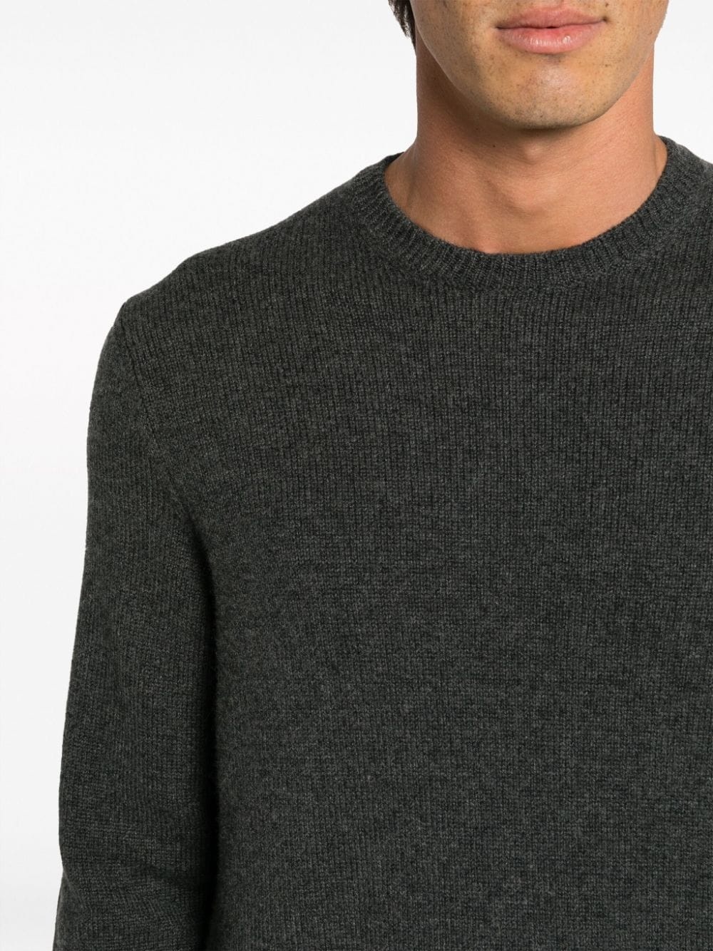crew-neck cashmere jumper - 5