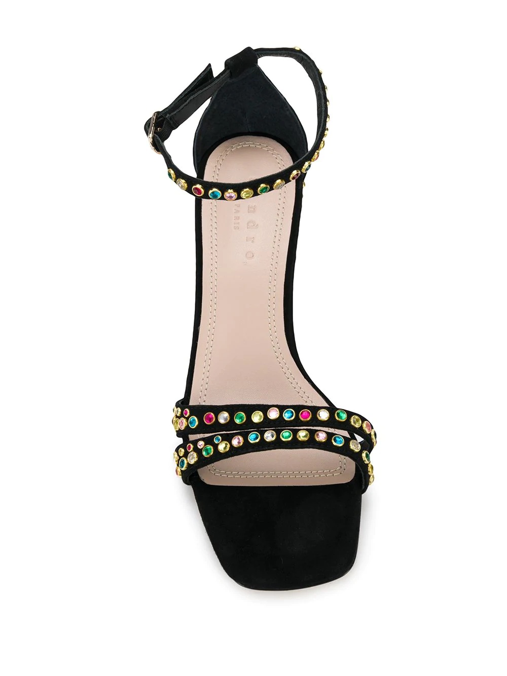 Jaden crystal-embellished sandals - 4