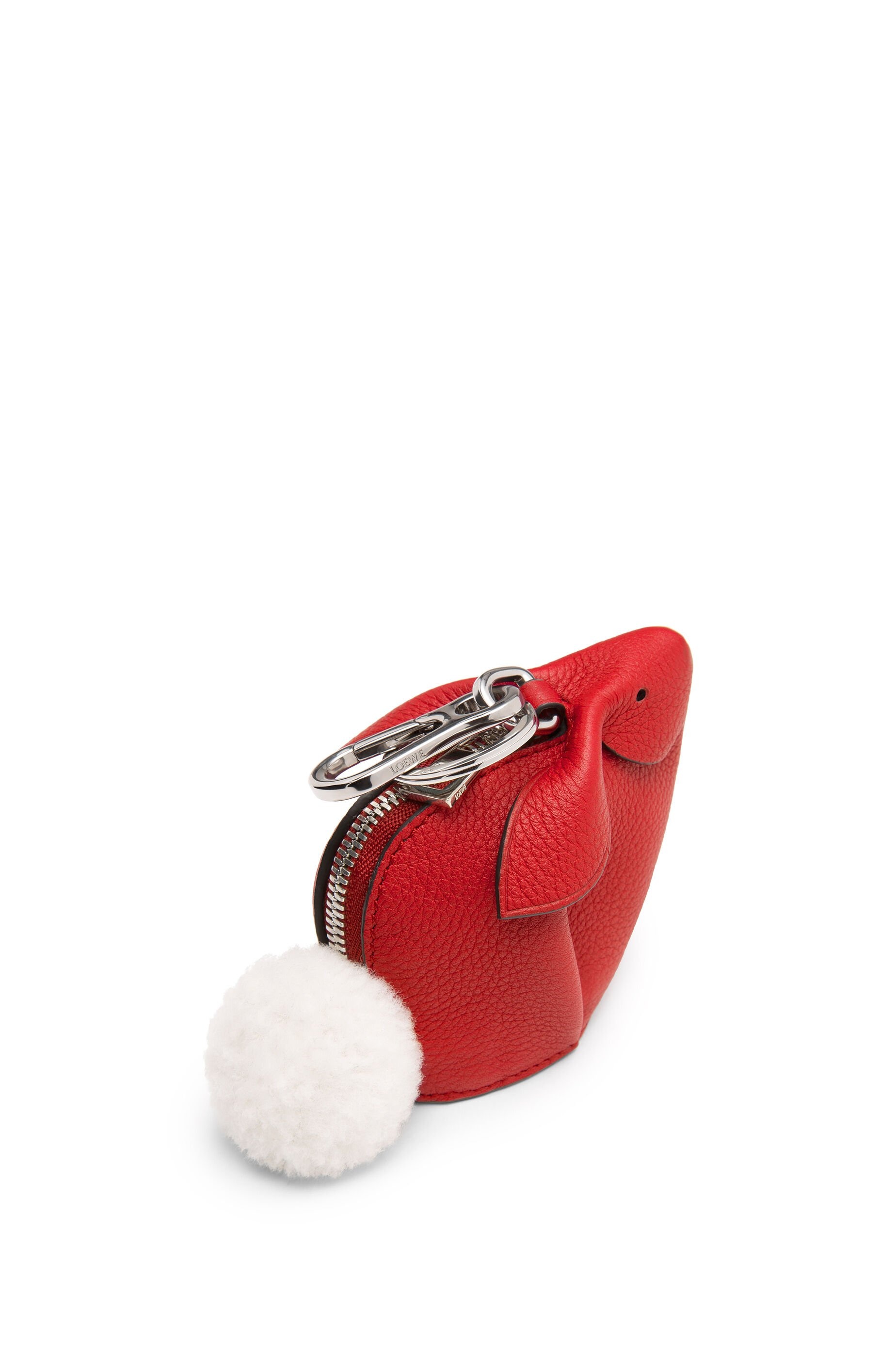 Bunny charm in soft grained calfskin - 2