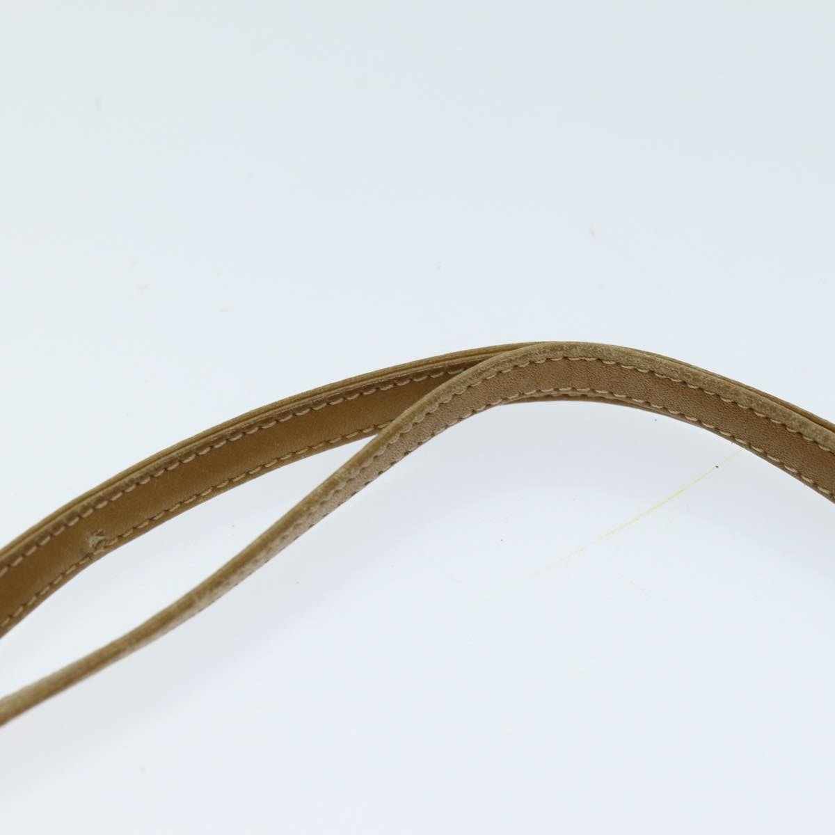 CELINE Macadam Canvas Shoulder Bag Beige - 8
