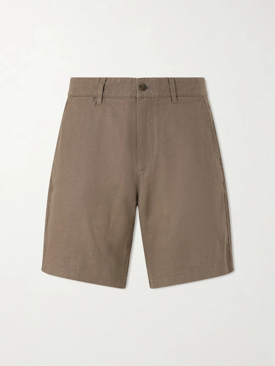 Aden 1454 Straight-Leg Linen Shorts - 1