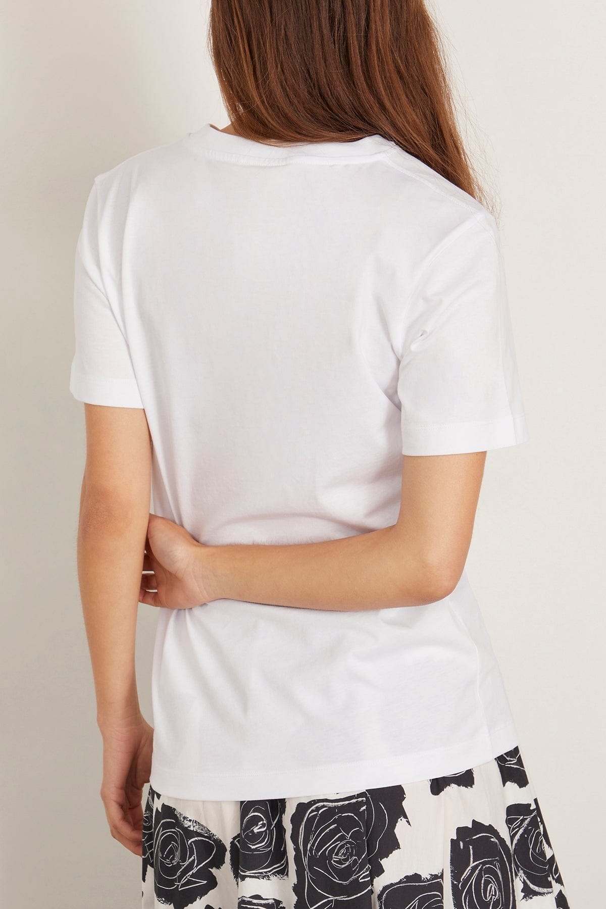 T-Shirt in Lily White - 4