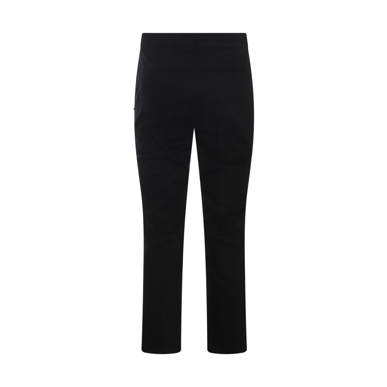 black cotton etna pants - 2