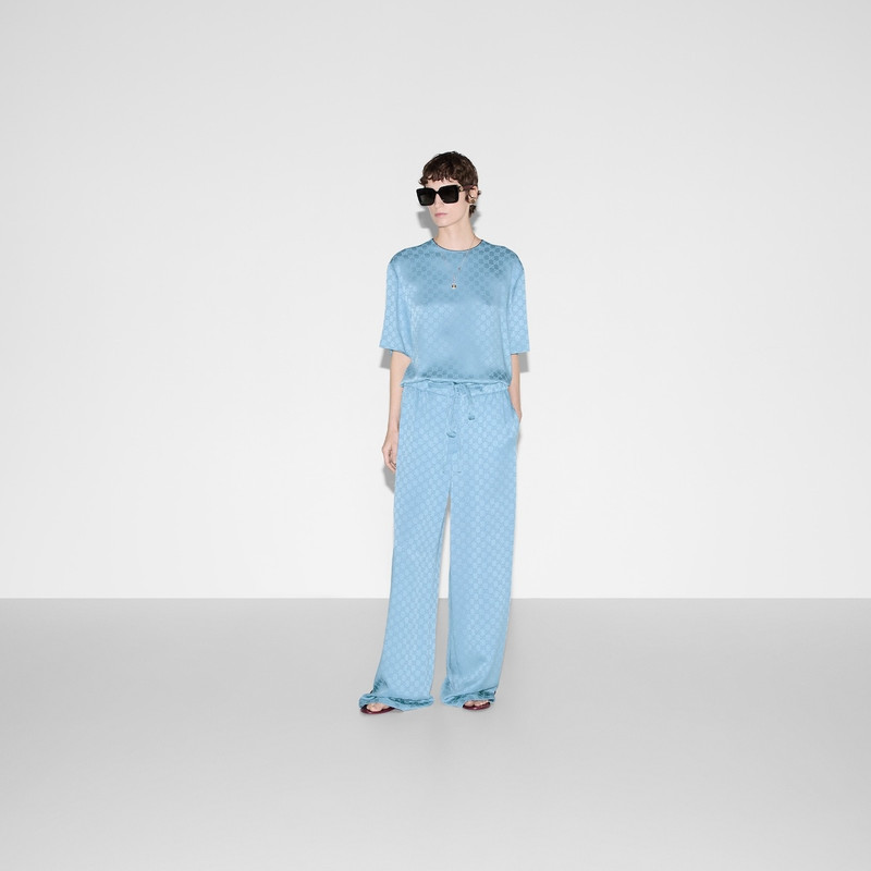GUCCI GG satin top outlook