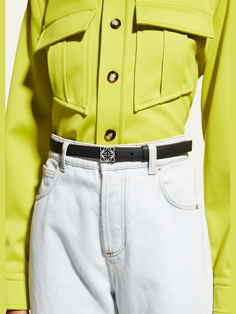 Loewe Anagram Leather Belt outlook