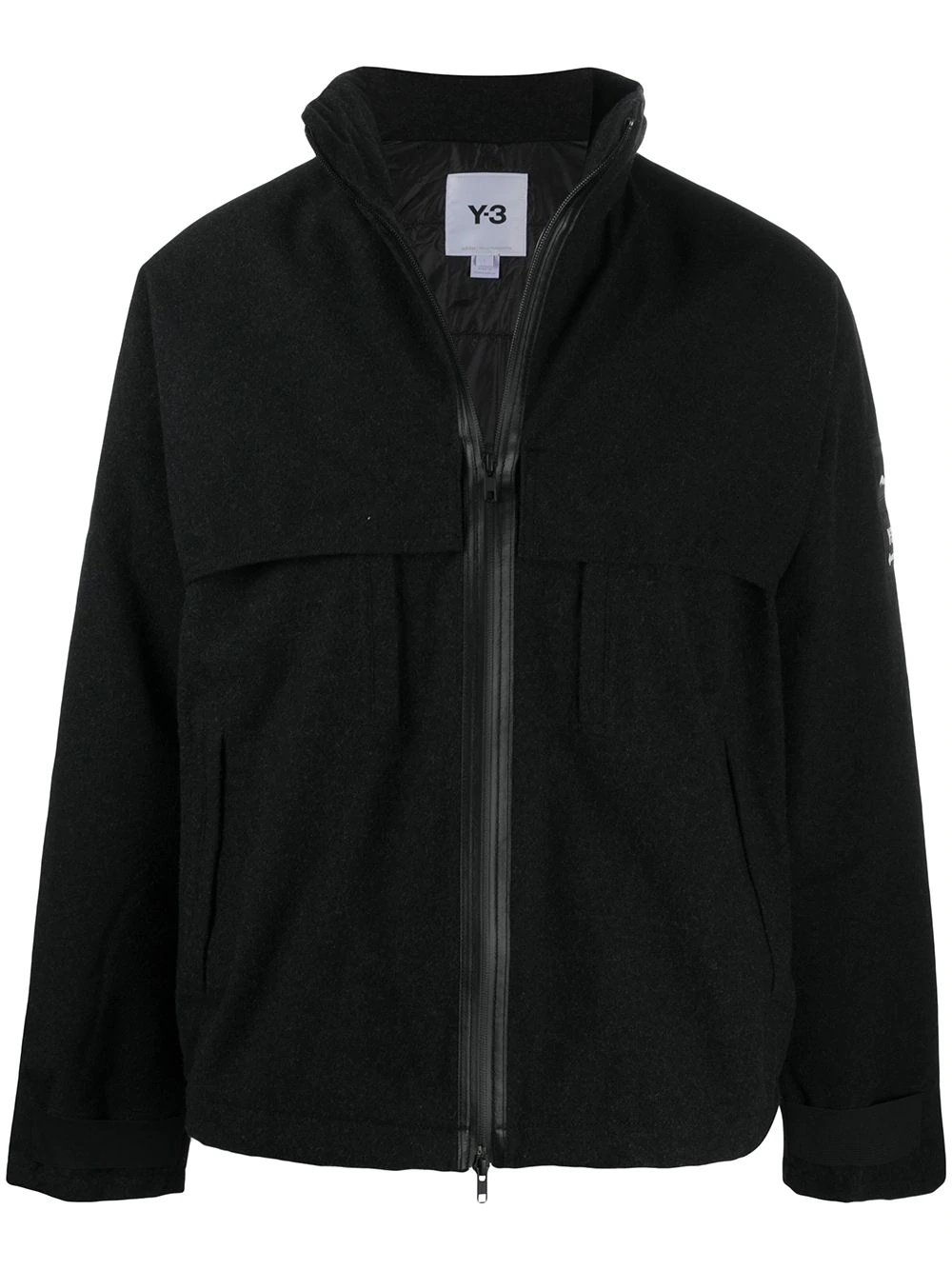 long-sleeved double vent jacket - 1