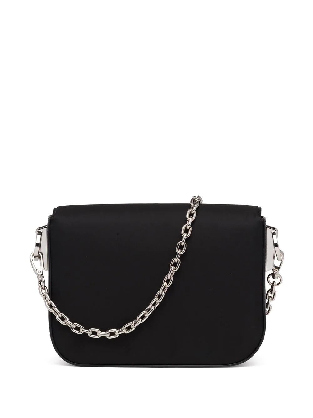 Prada Identity logo-plaque shoulder bag - 3