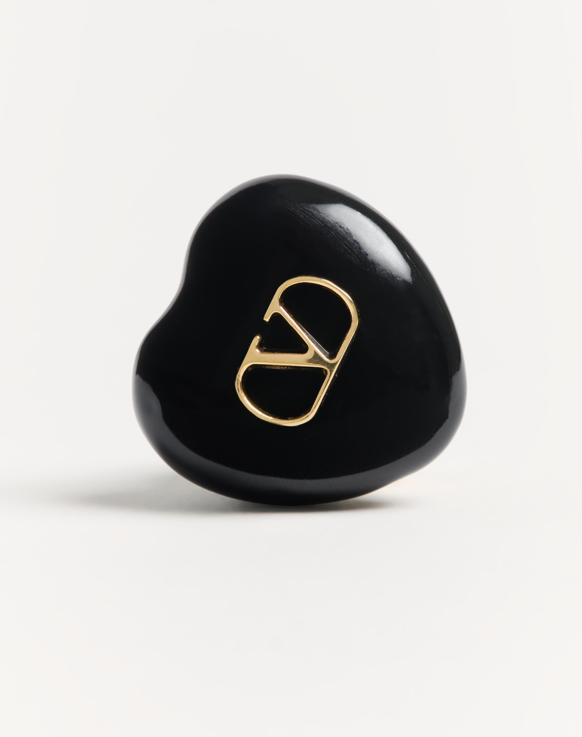 COEUR ROYAL EARRINGS IN METAL AND ENAMEL - 3