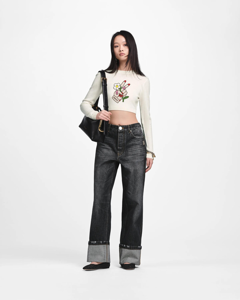 Marc Jacobs TATTOO PATCH CROP LONGSLEEVE outlook