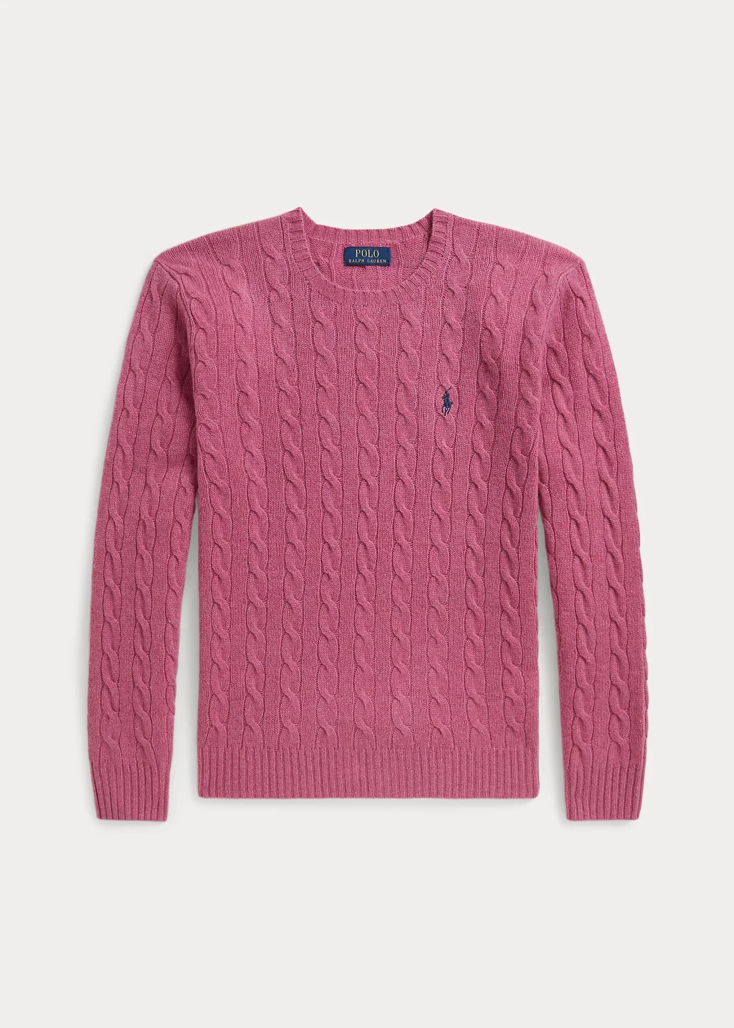 Cable-Knit Wool-Cashmere Sweater - 1
