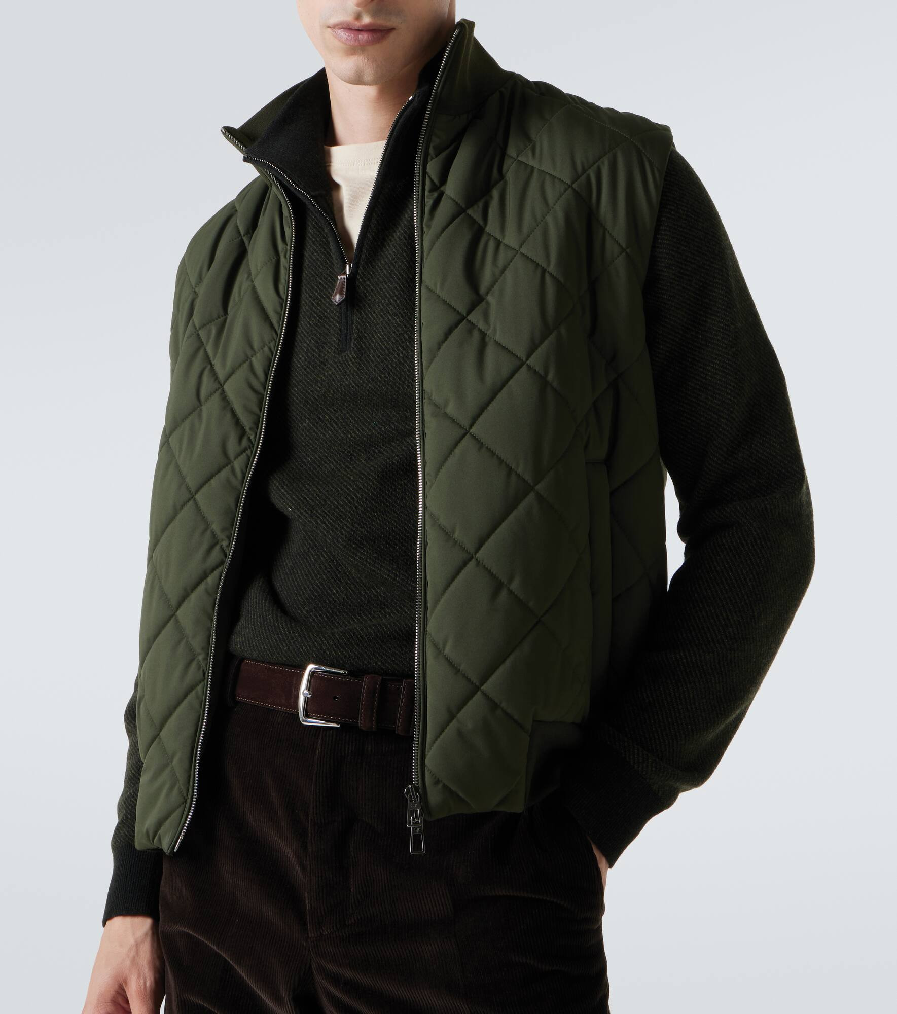 Roadster cashmere half-zip sweater - 5