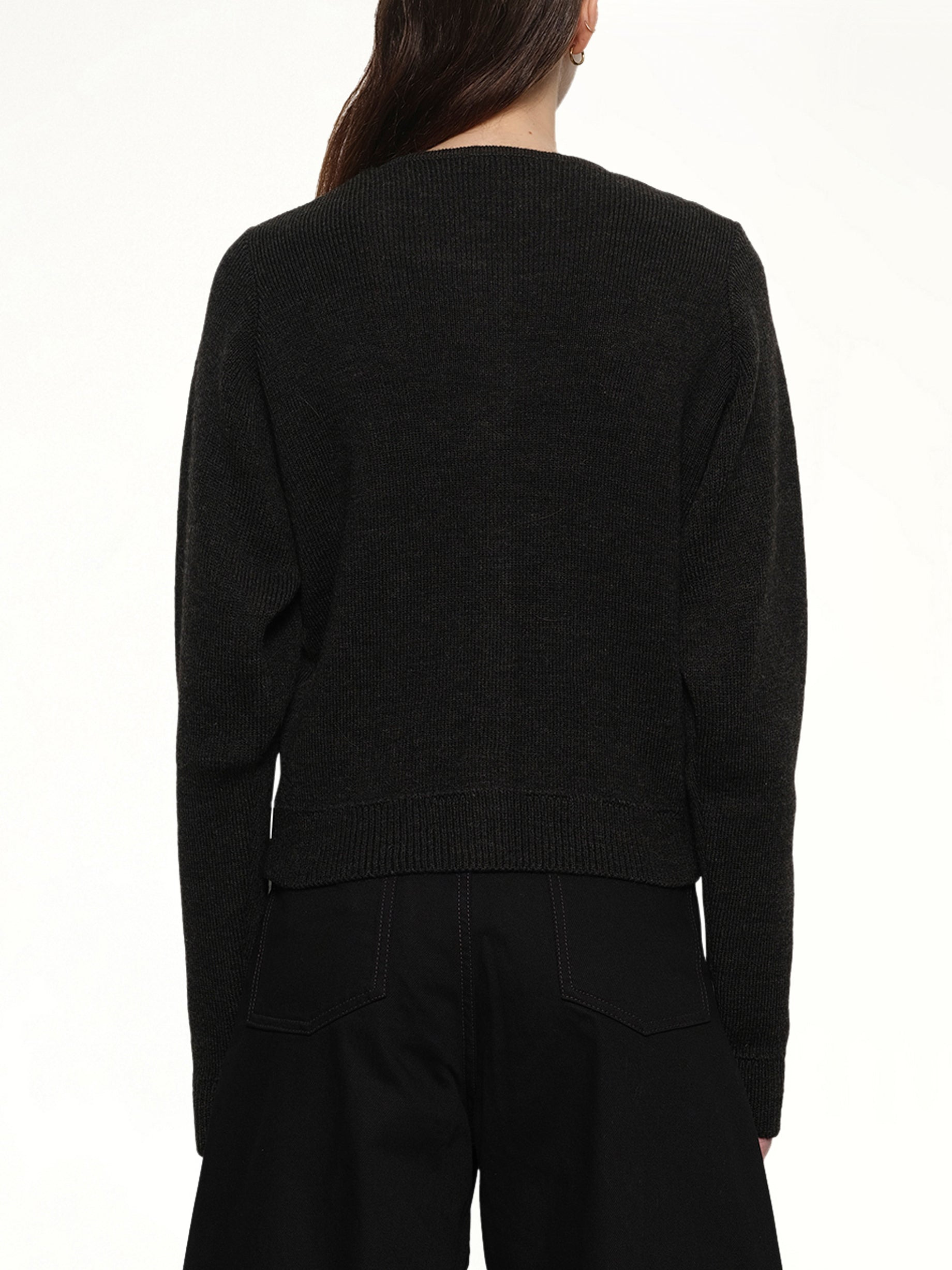 Cardigan in Dark Espresso - 5
