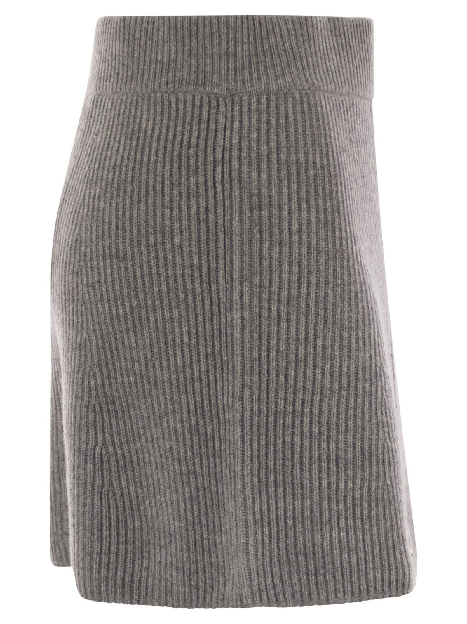 Sportmax Women Refolo - Wool And Cashmere Skirt - 3
