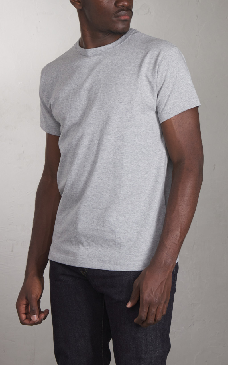 HEAVYWEIGHT T-SHIRT 2 PACK HEATHER GREY - 2