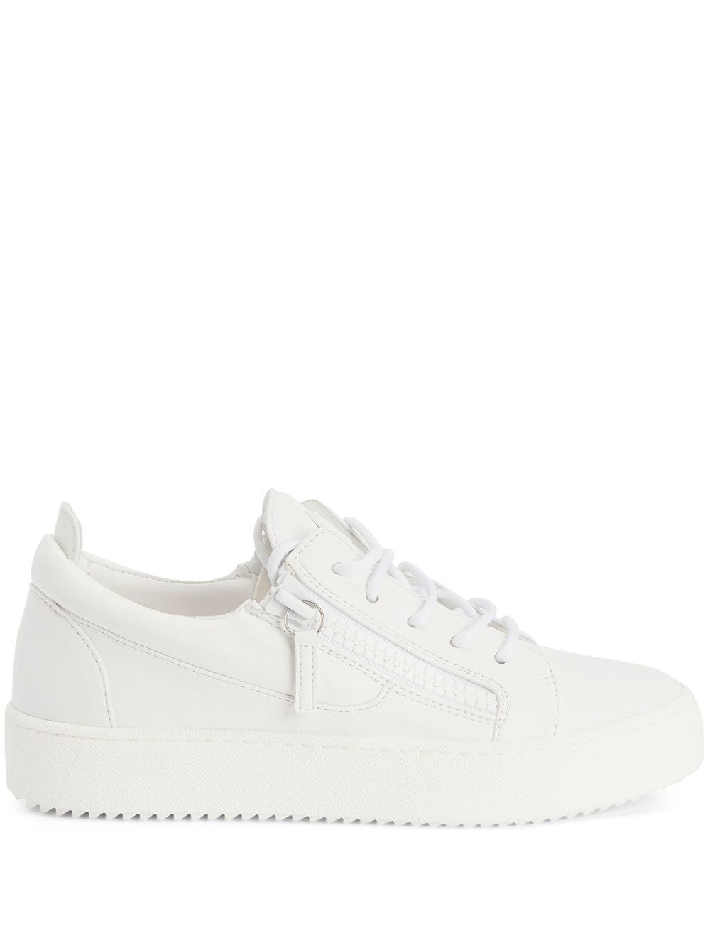 Frankie low-top leather sneakers - 1