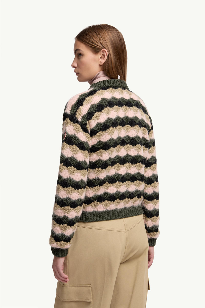 Wool & Alpaca Blend Striped Sweater 5