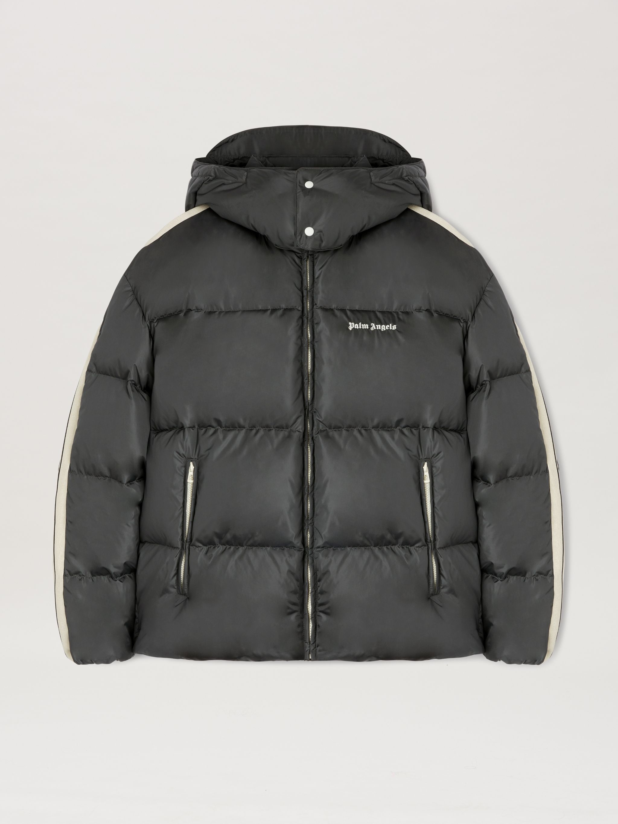 Hooded Track Down Jacket - 1