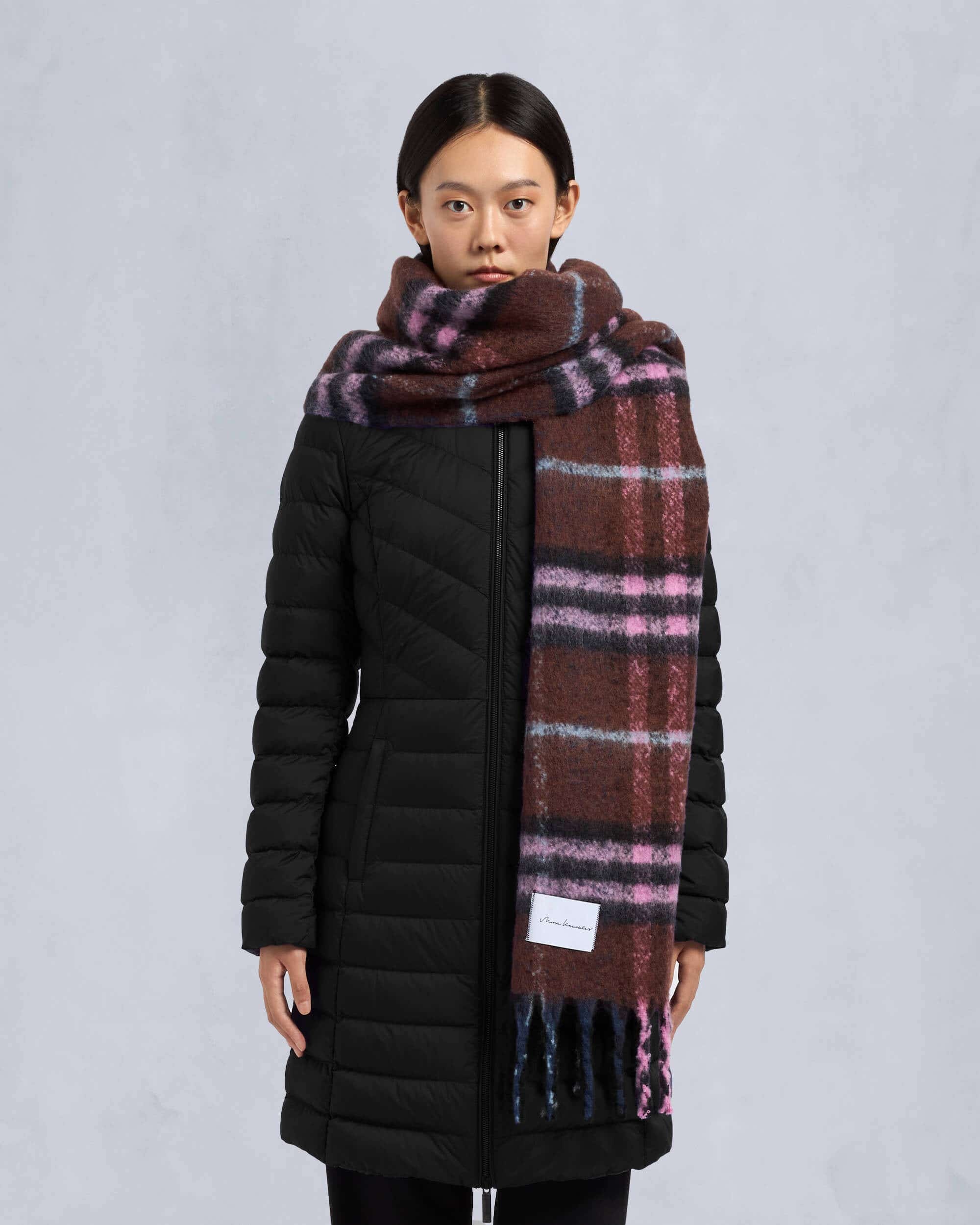 TOLIMA PLAID SCARF - 2