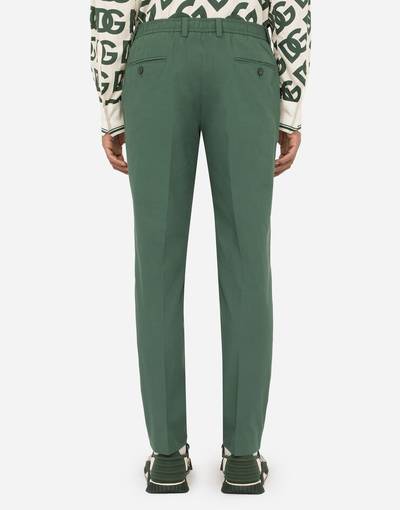 Dolce & Gabbana Cotton poplin pants outlook