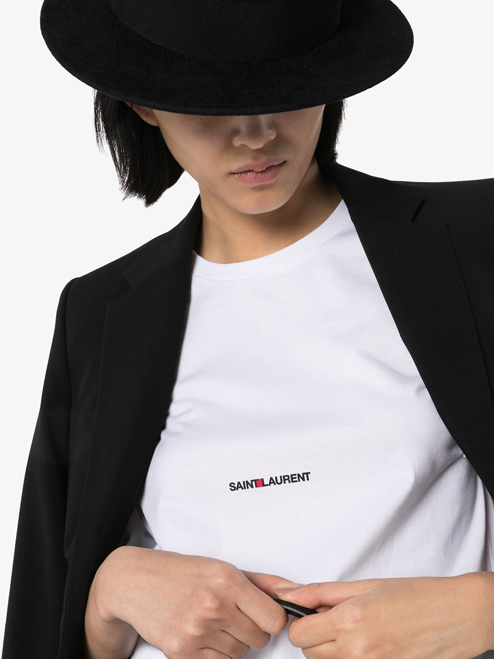 Saint Laurent Logo T-shirt - 2