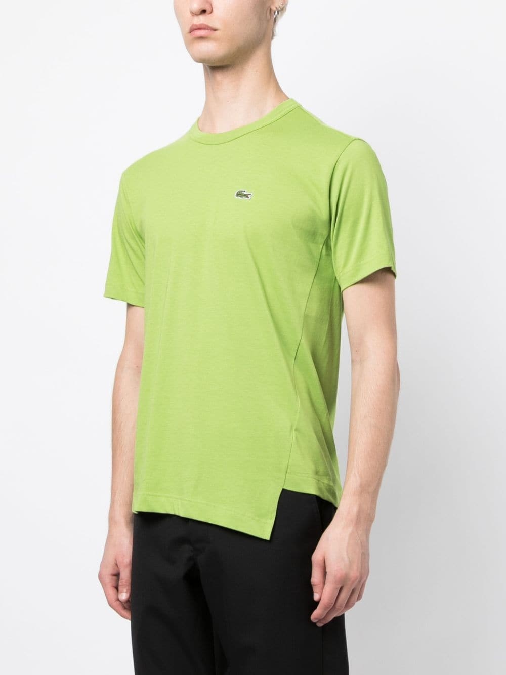 x Lacoste asymmetric T-shirt - 3