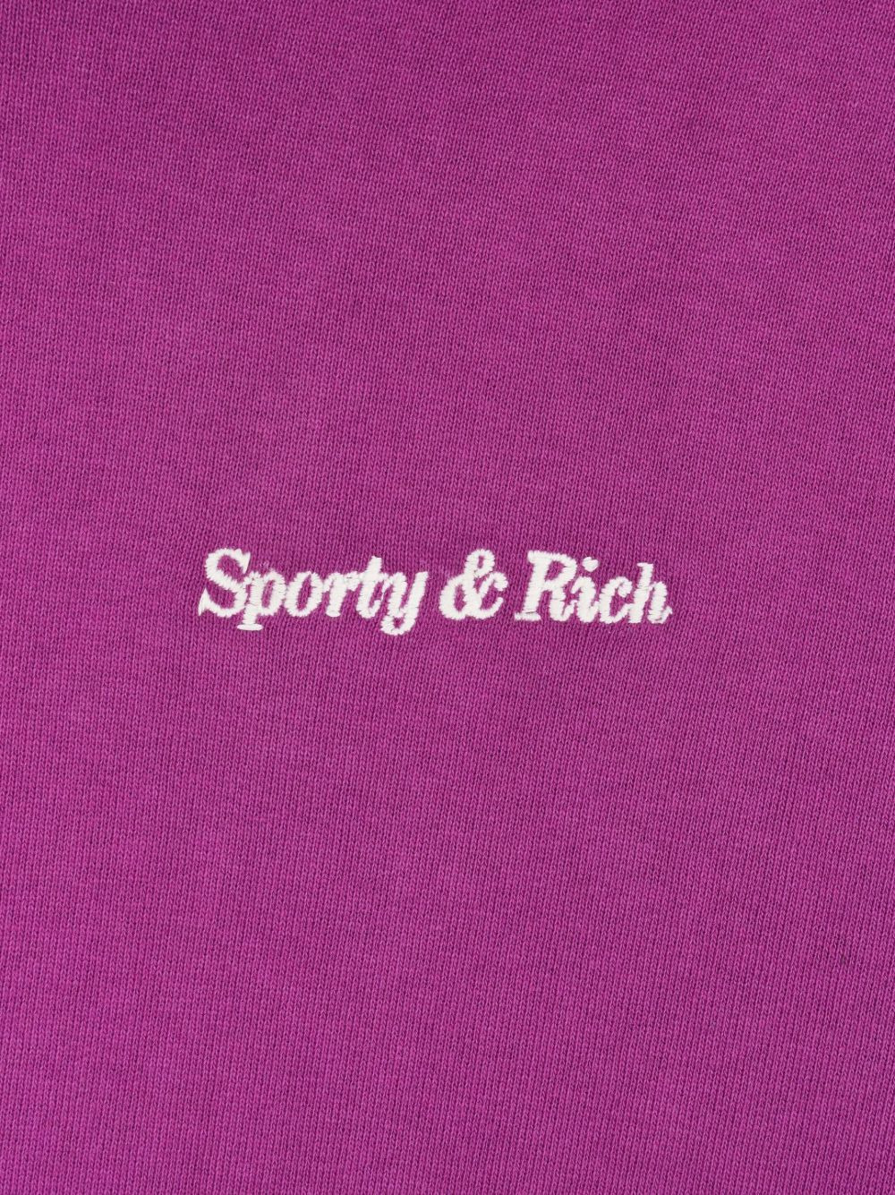 embroidered-logo cotton track pants - 2