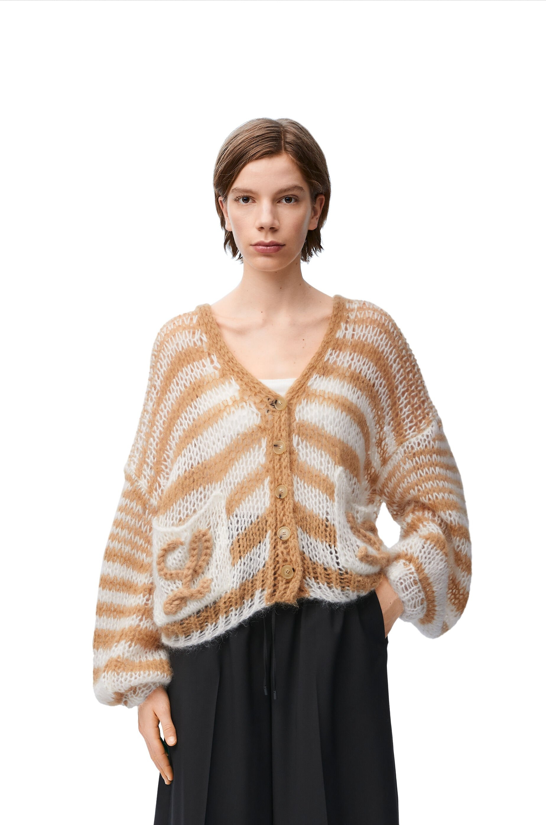 Anagram cardigan in mohair - 3