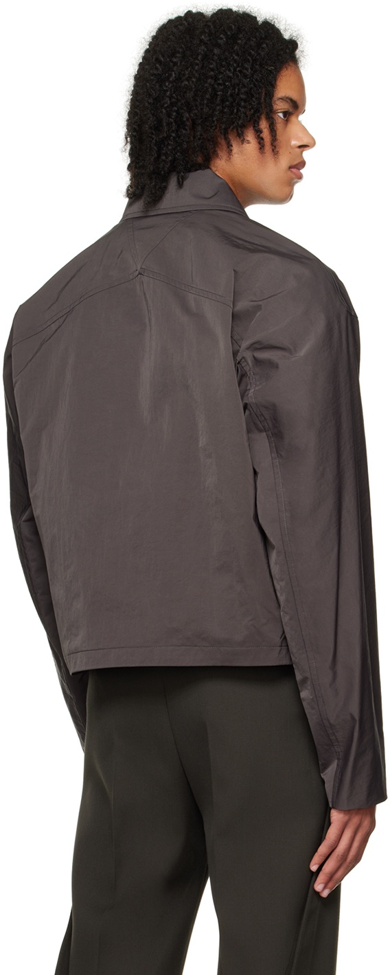Gray Triangle Pocket Jacket - 3