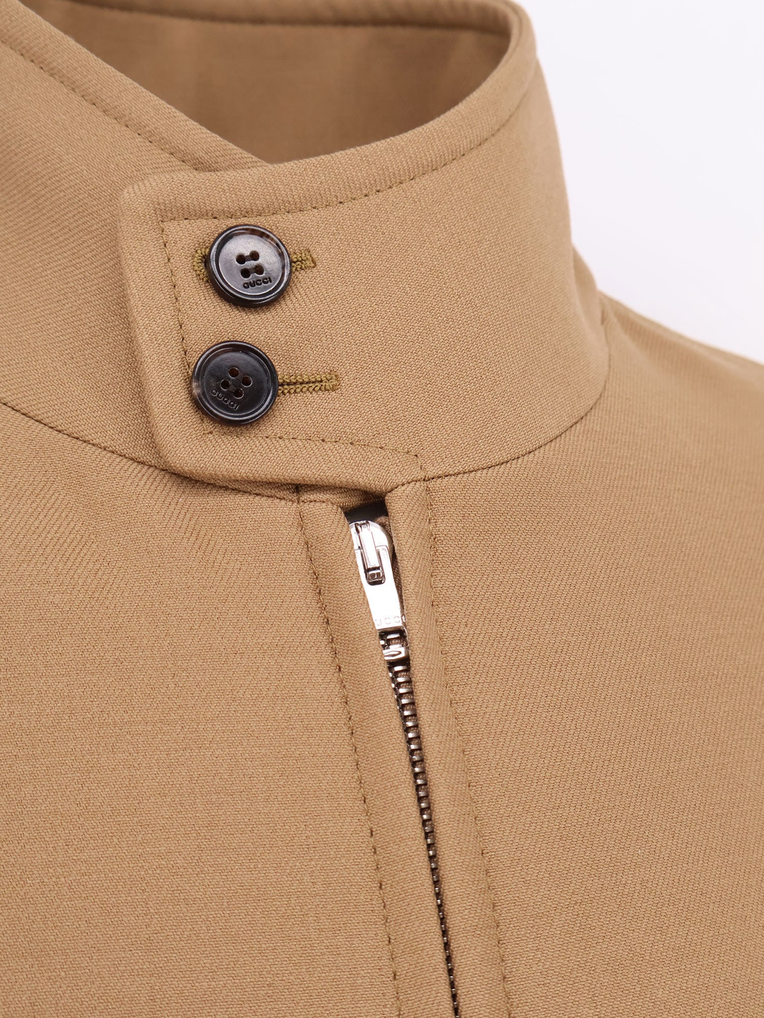 Wool Jacket With Gg Lining - 3