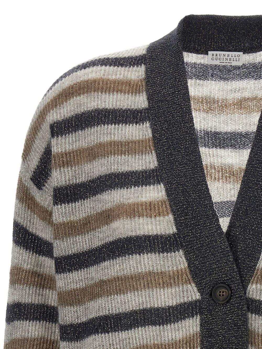 striped cardigan - 3