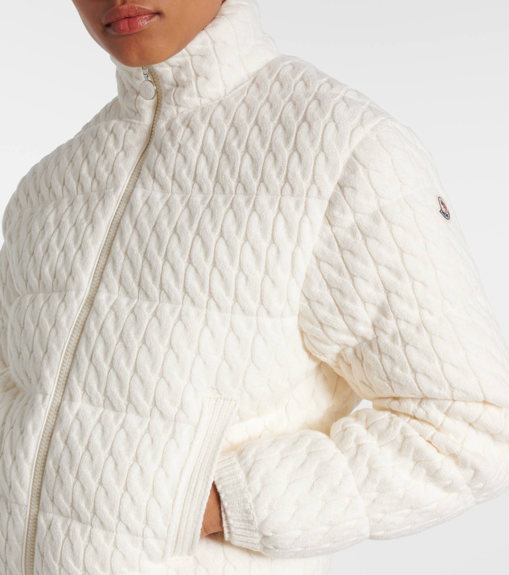 Cotton-blend down jacket - 4