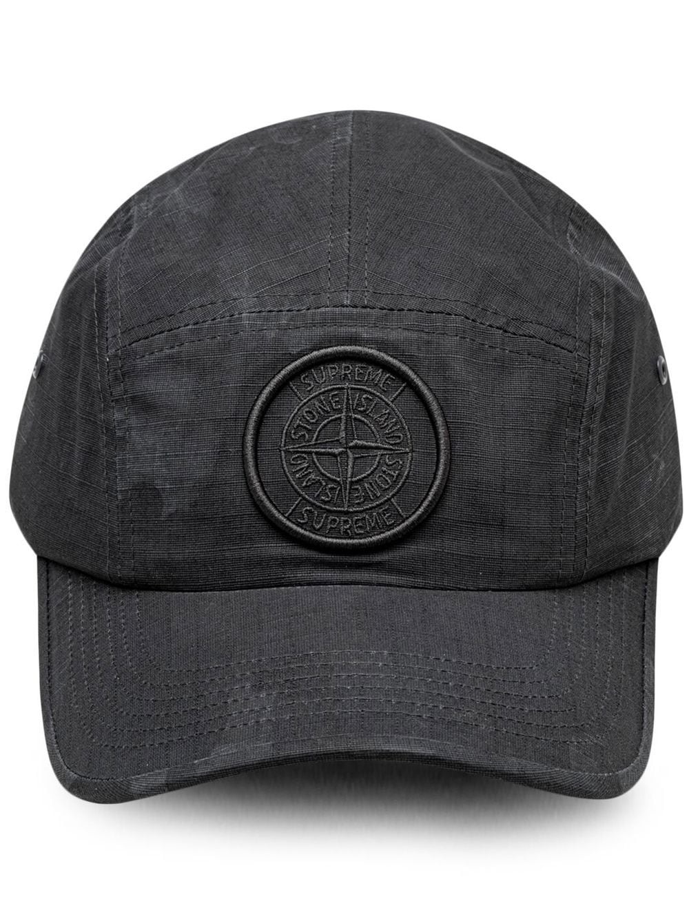 x Stone Island camo ripstop camp cap - 1