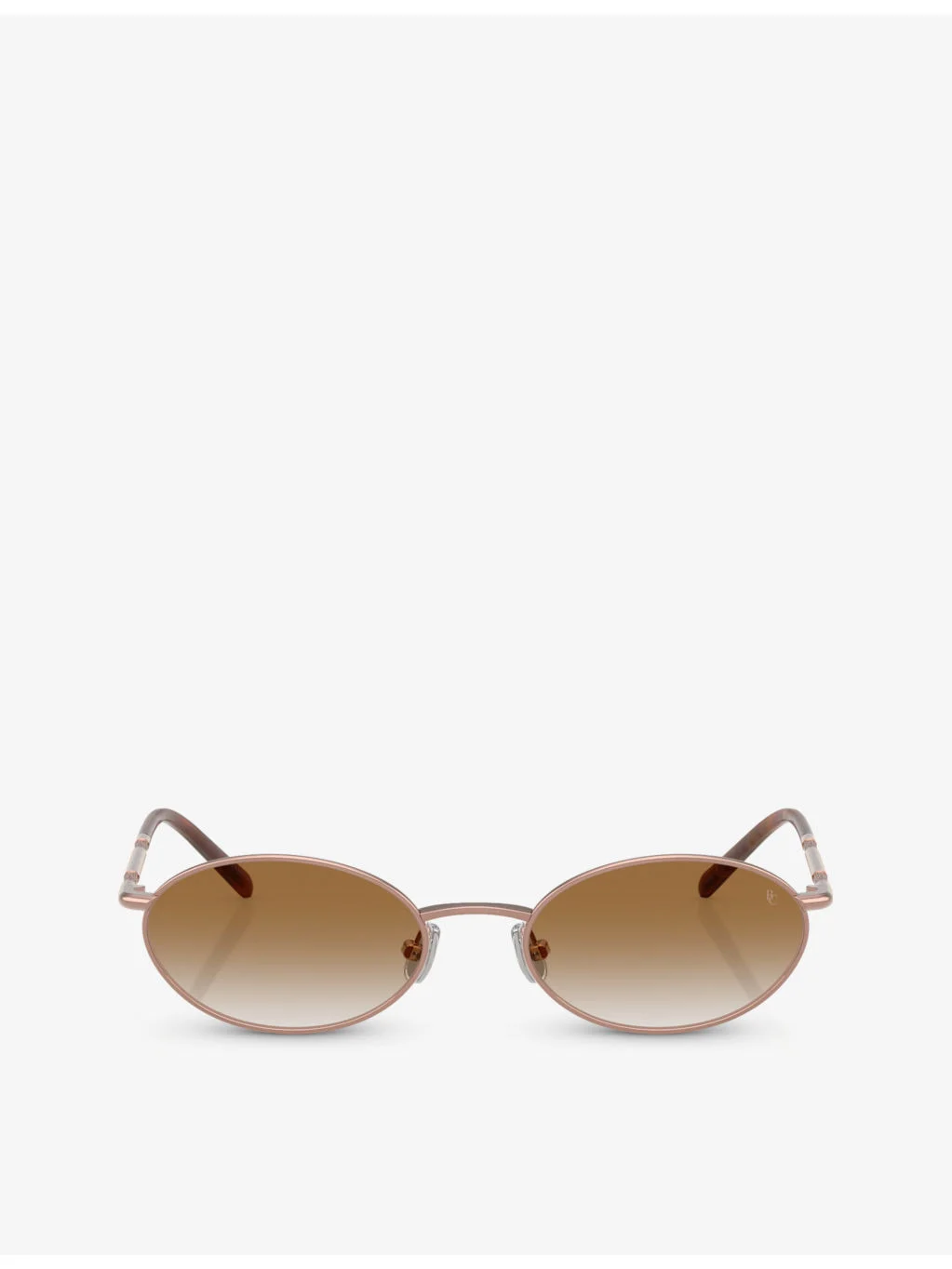 BC2006ST Oval-Frame Titanium Sunglasses - 1