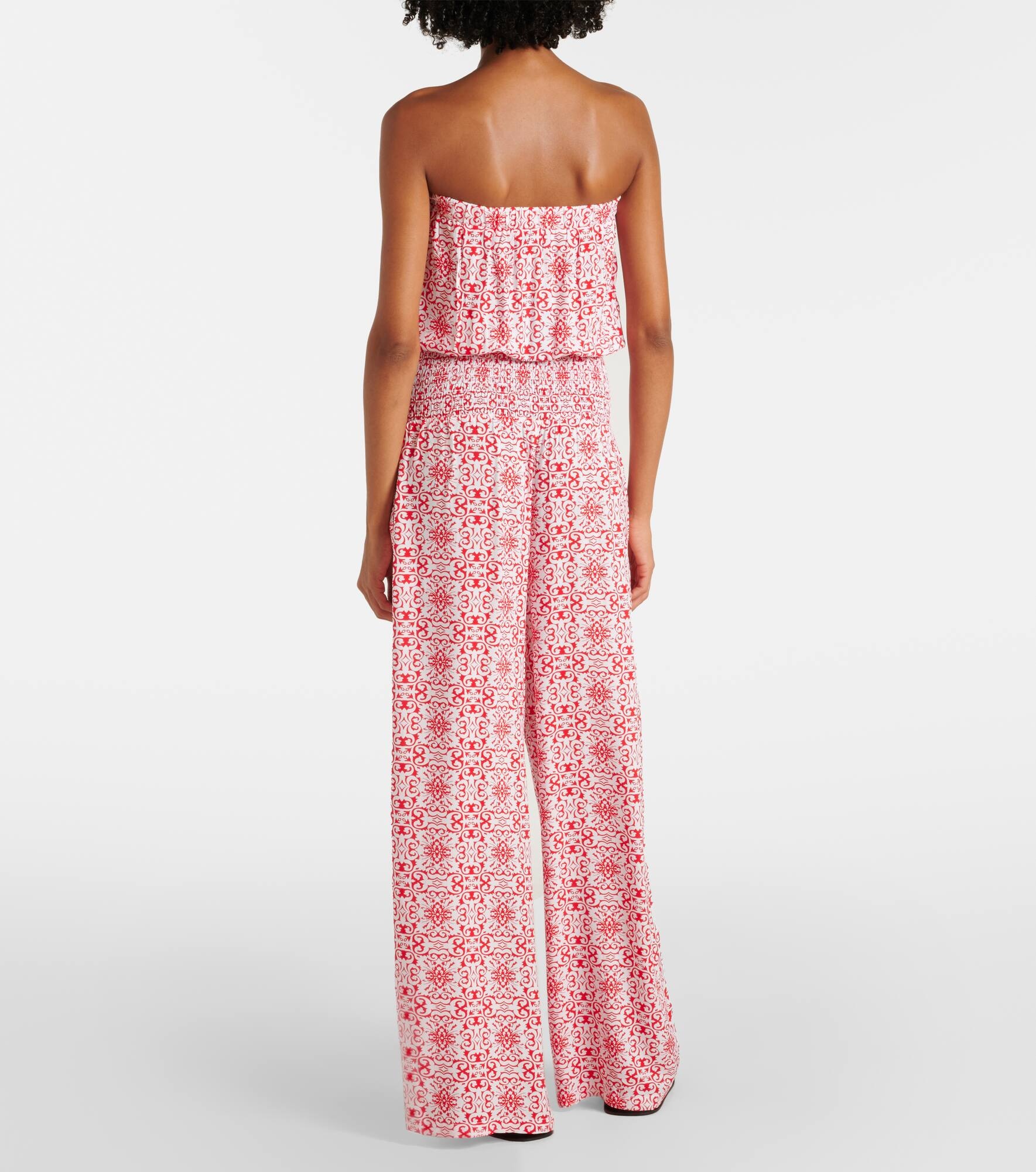Naomi floral cotton jumpsuit - 3