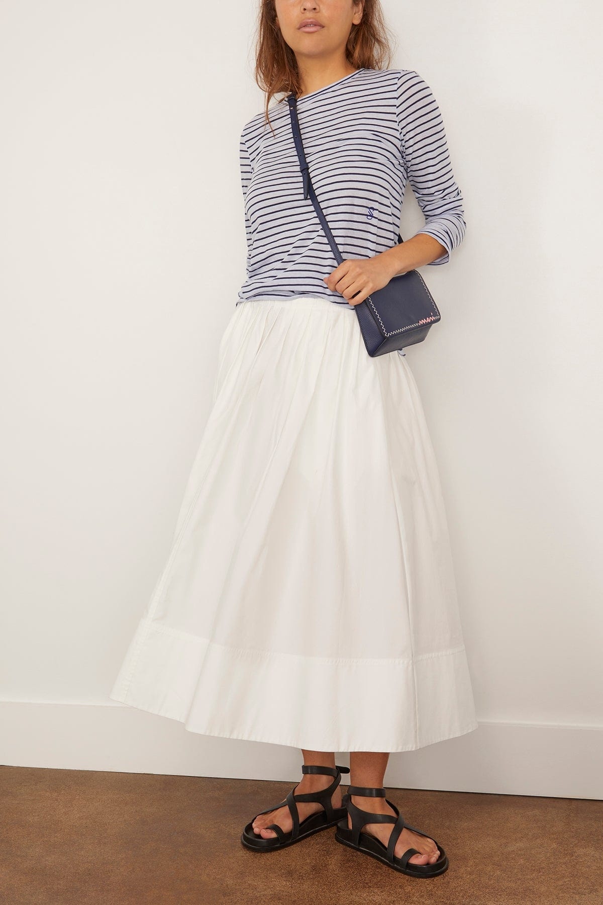 Austin Skirt in White - 2