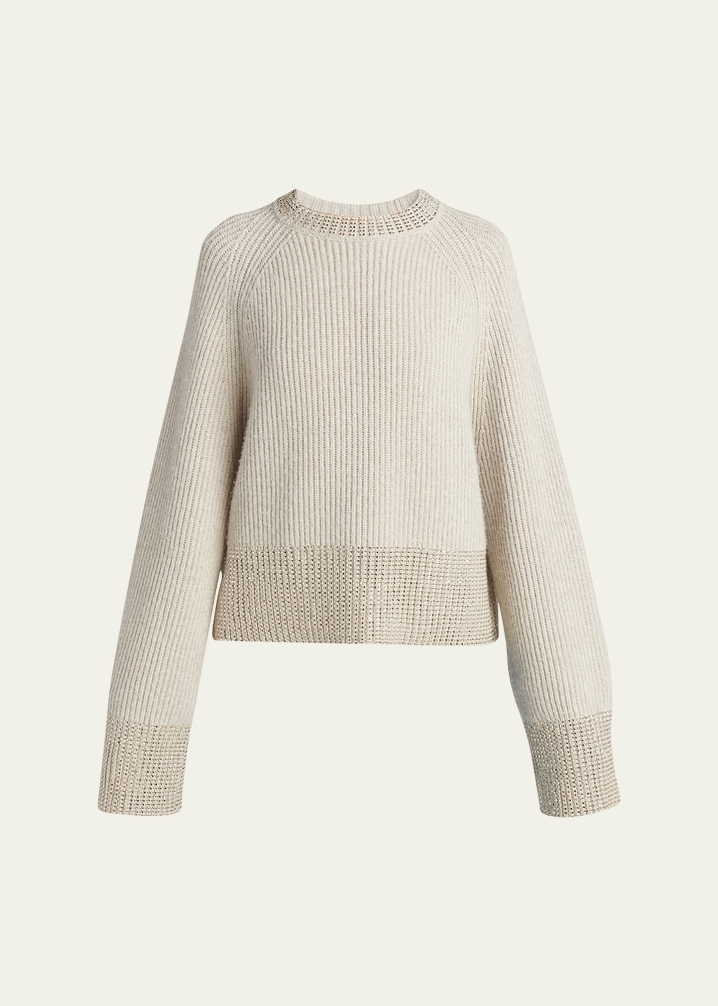 Journey Embroidered Crewneck Sweater - 1