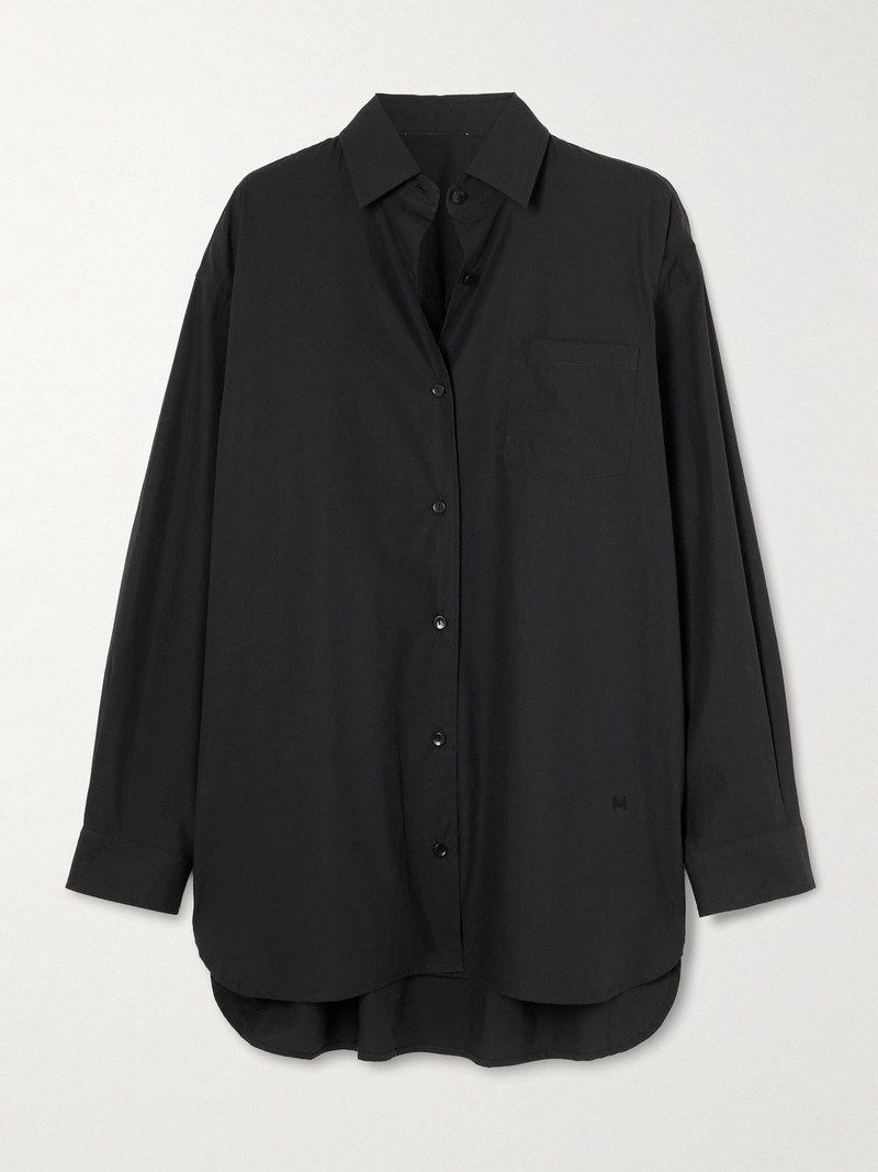+ Maria Mcmanus Oversized Organic Cotton-poplin Shirt 1