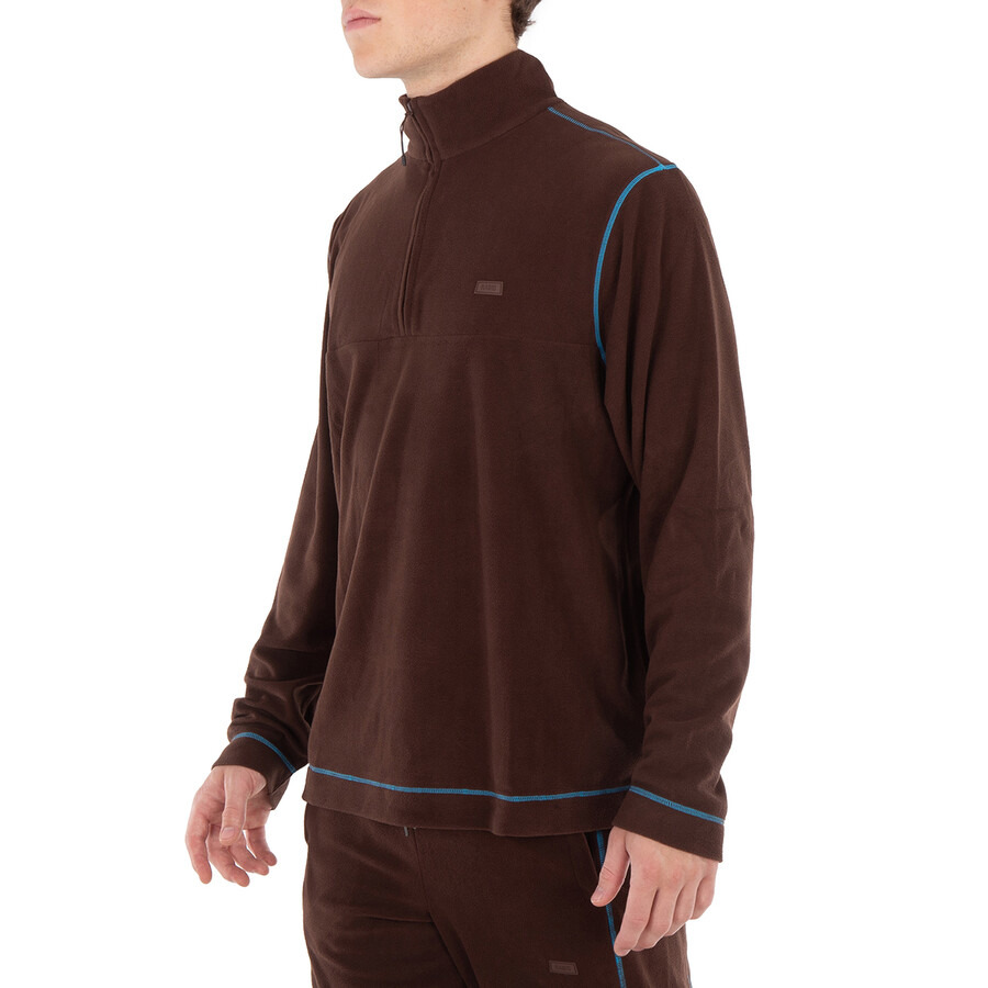Rains Men's Frame Addis Fleece Half Zip Shirt - 2