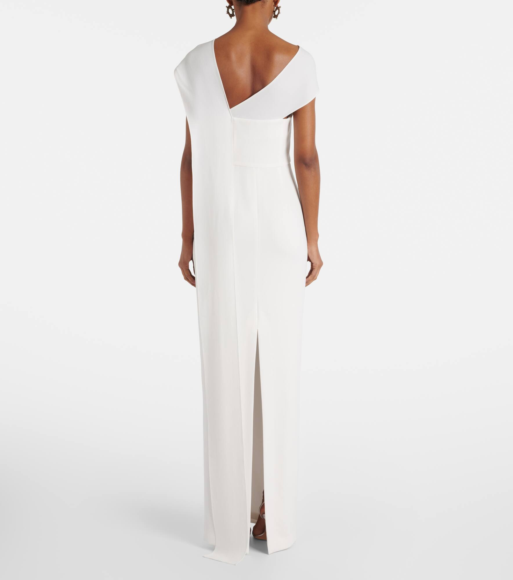 Bridal asymmetric cady gown - 3