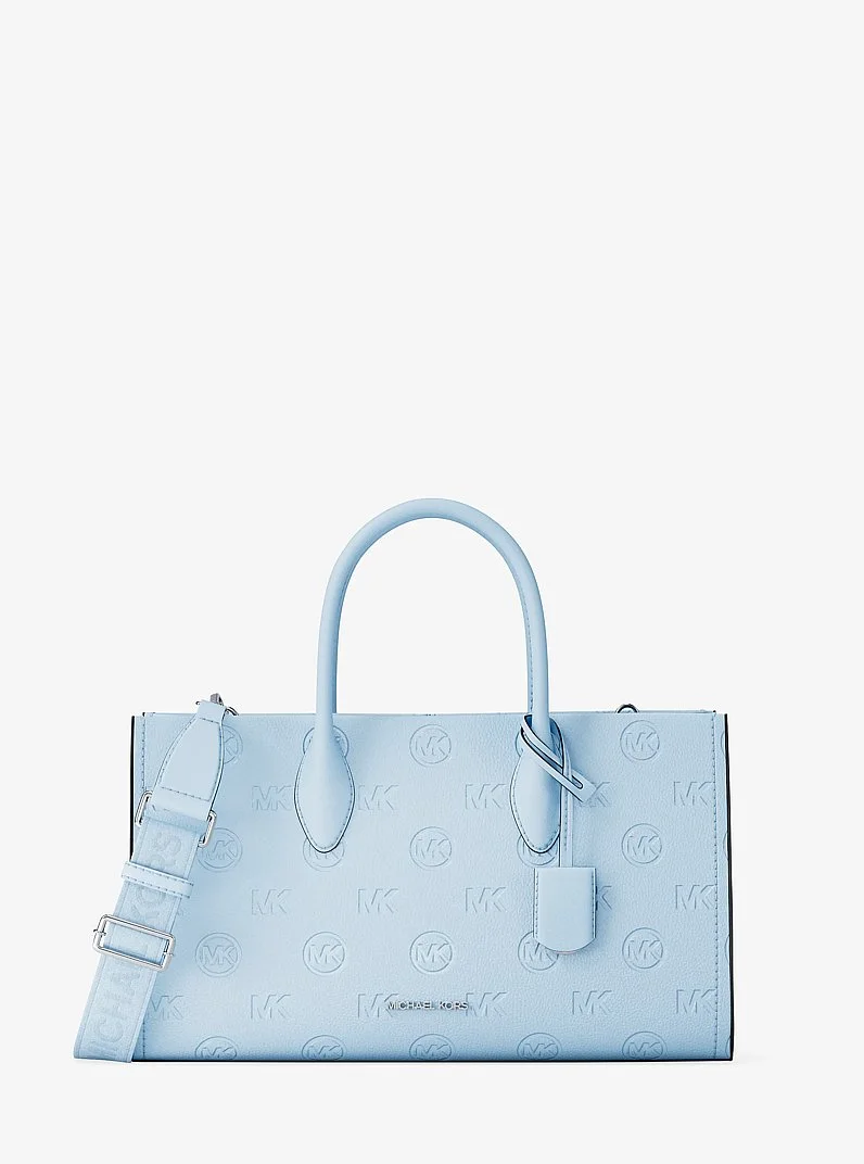 Mirella Medium Logo Debossed Satchel - 1