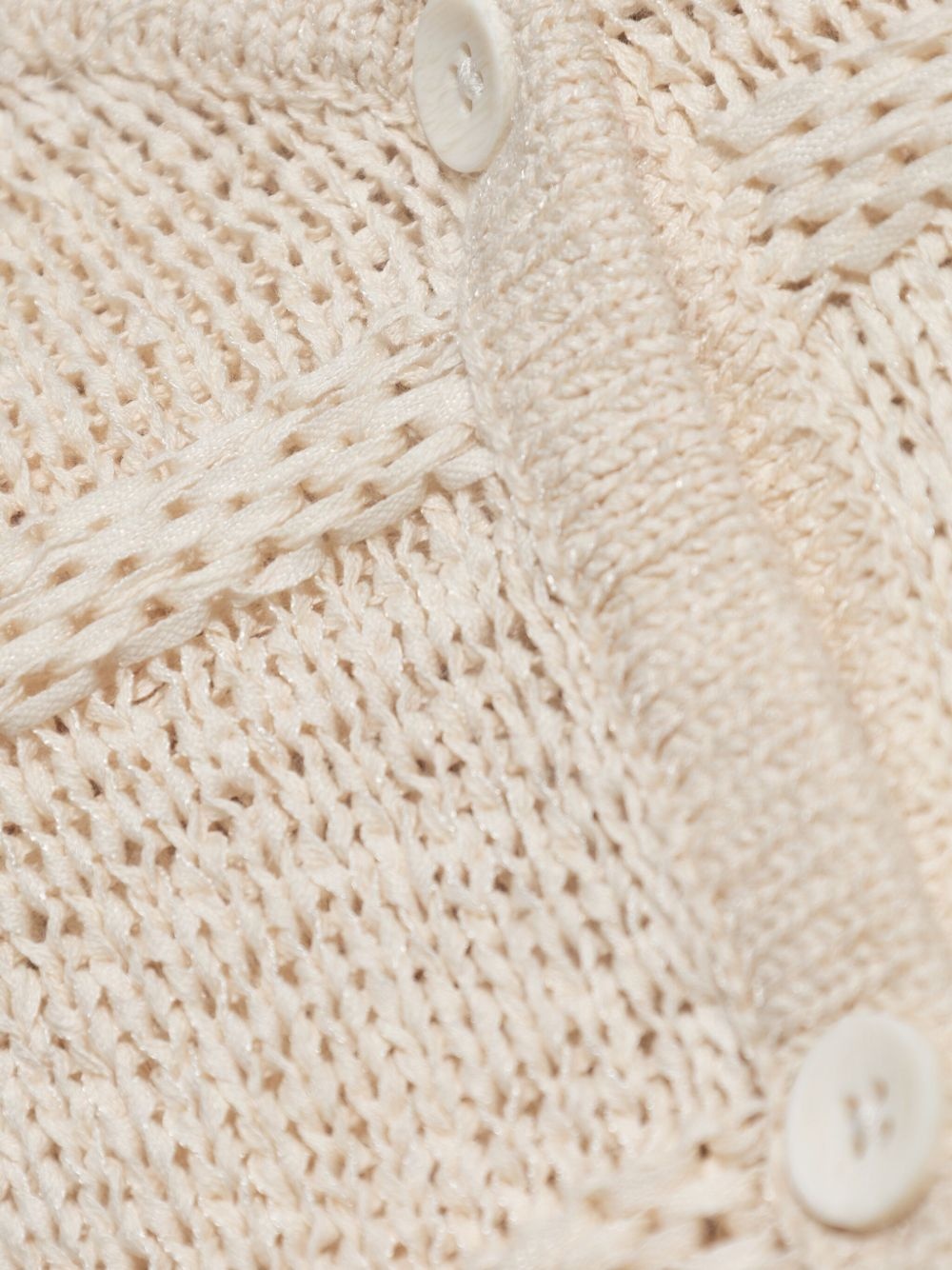 scoop-neck cardigan - 5