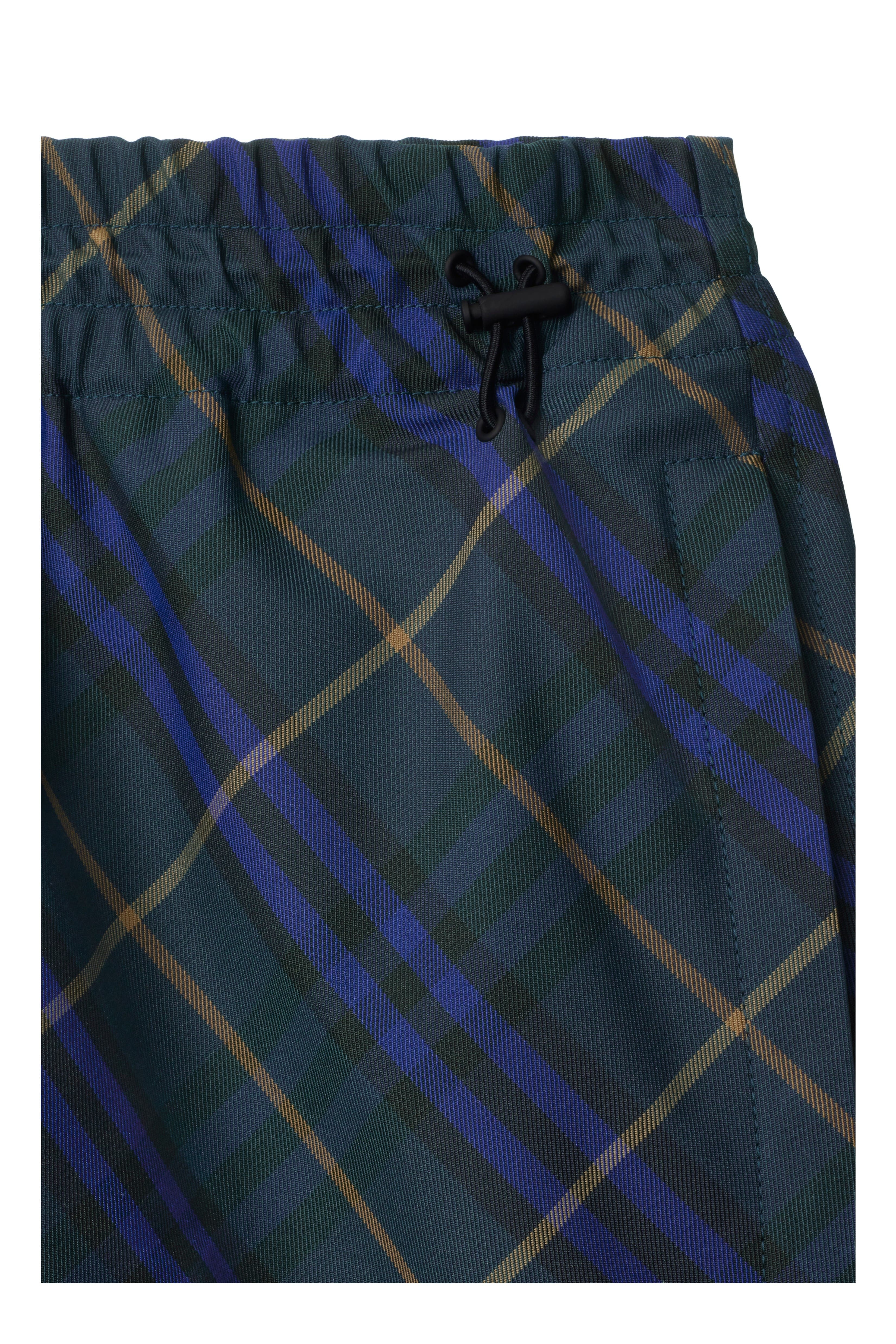 burberry Check Twill Shorts in Midnight at Nordstrom - 5