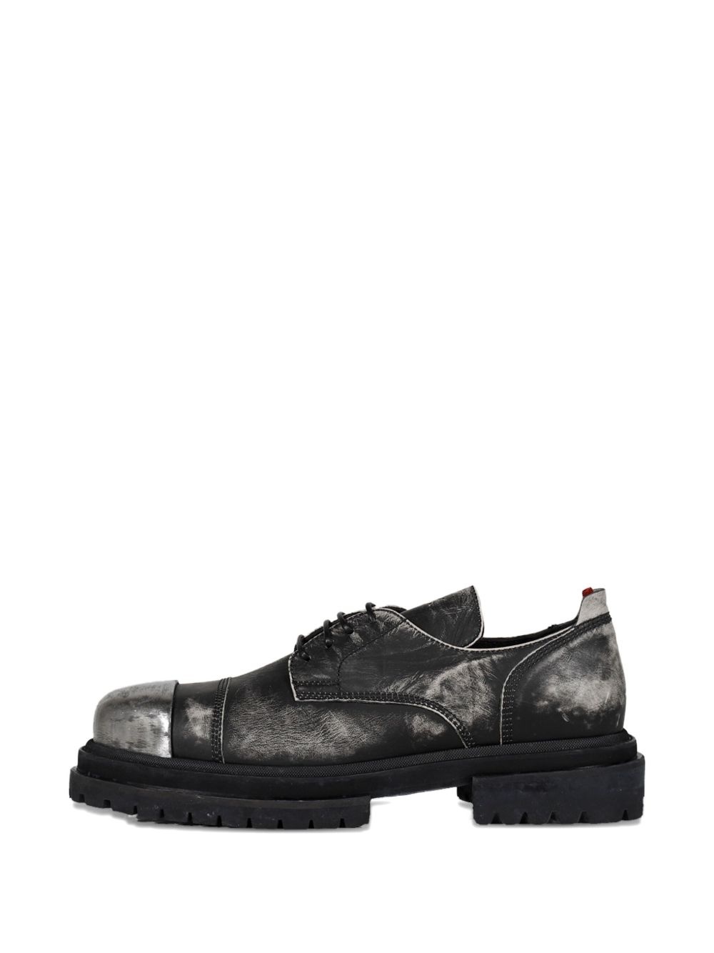 leather derby shoes - 3