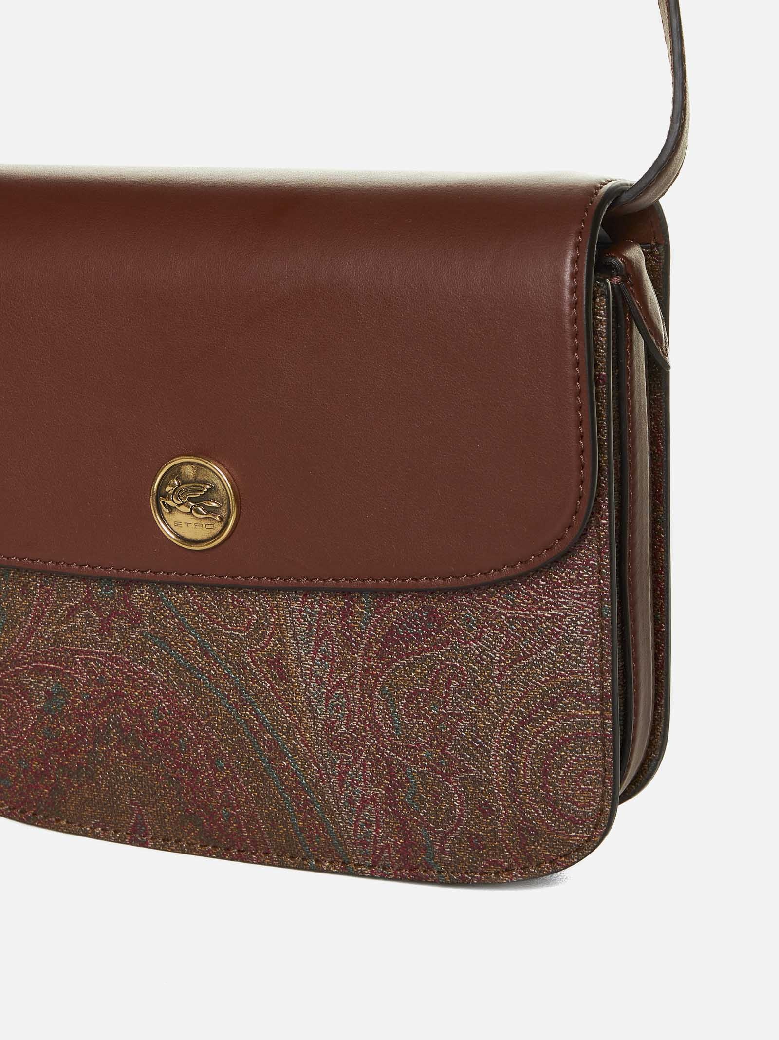Etro Essential canvas and leather small bag