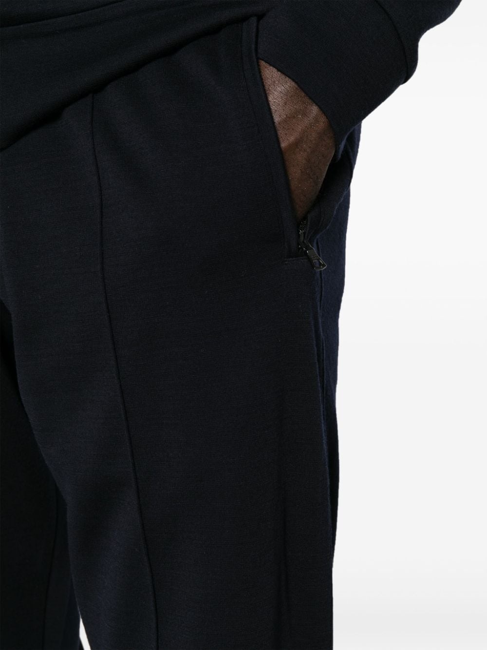 straight-leg slip-on track pants - 5